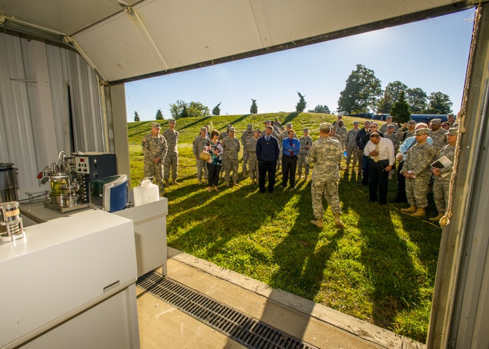 Leaders learn about Fort Leonard Wood's unique capabilities