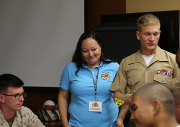Wife shines among Marines as committed,engaged
