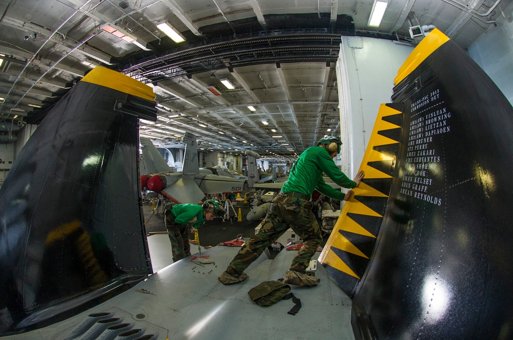 USS George Washington operations