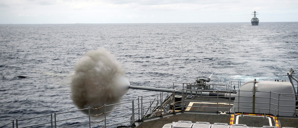 Task Group Exercise with Canadian Navy