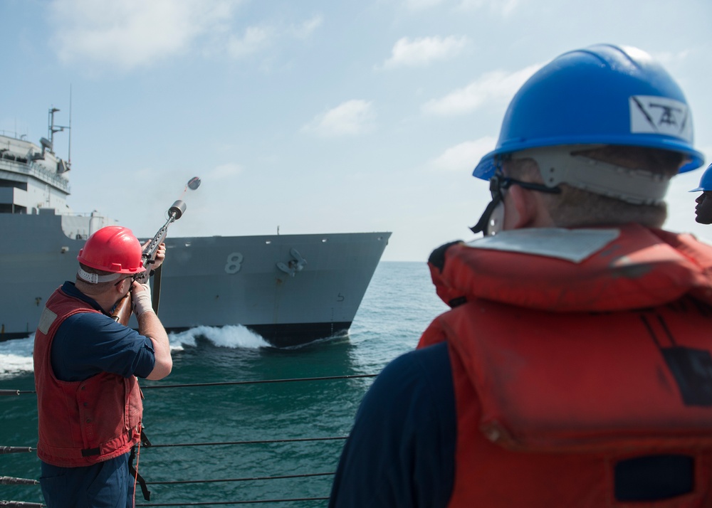 USS Bulkeley operations