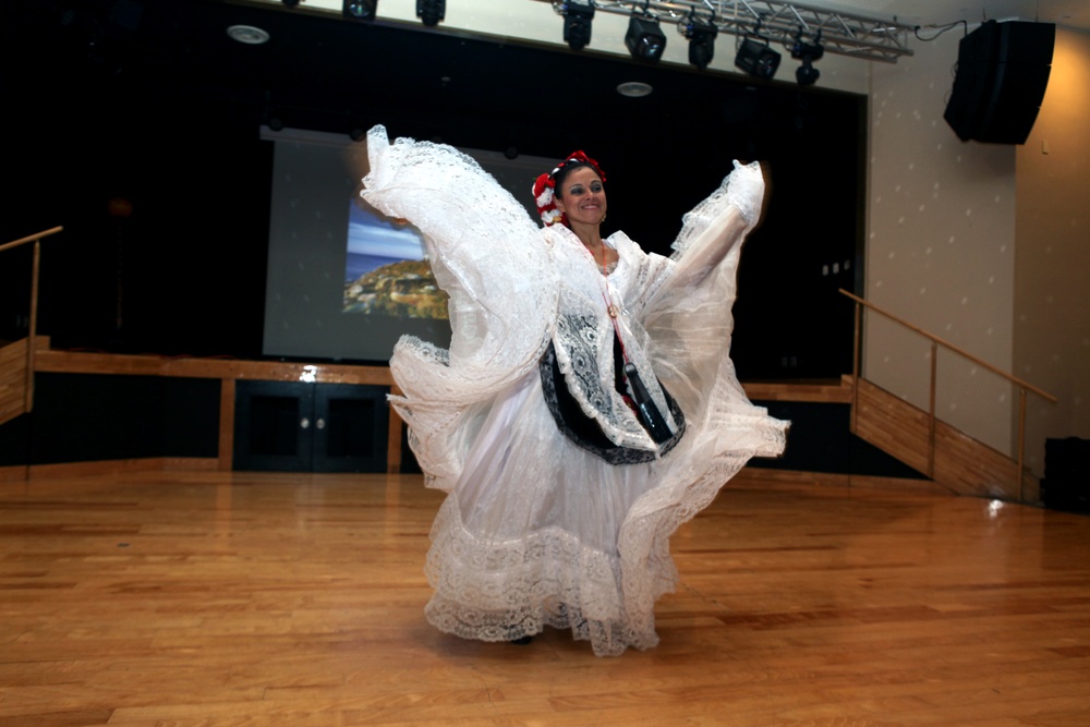 Folklorico performs at Hispanic Heritage observance