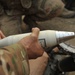 'Chaos' soldiers fire their 60mm mortar