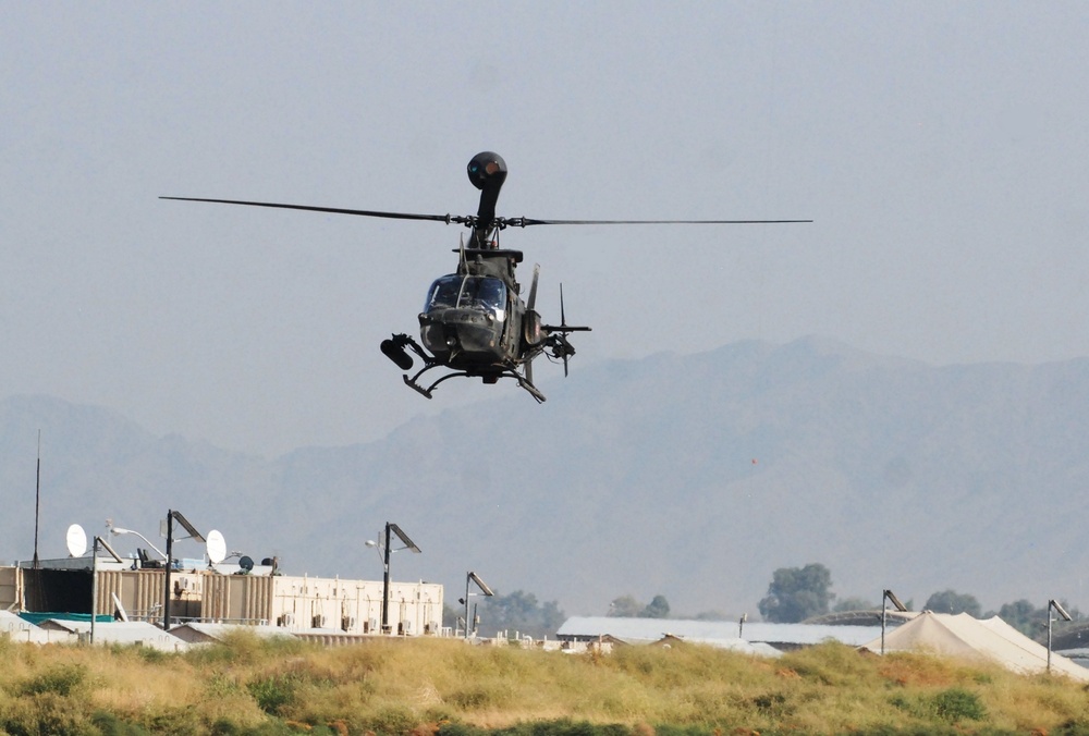 On the flight line with 1st Attack/Reconnaisaance Battalion, 10th Combat Aviation Brigade