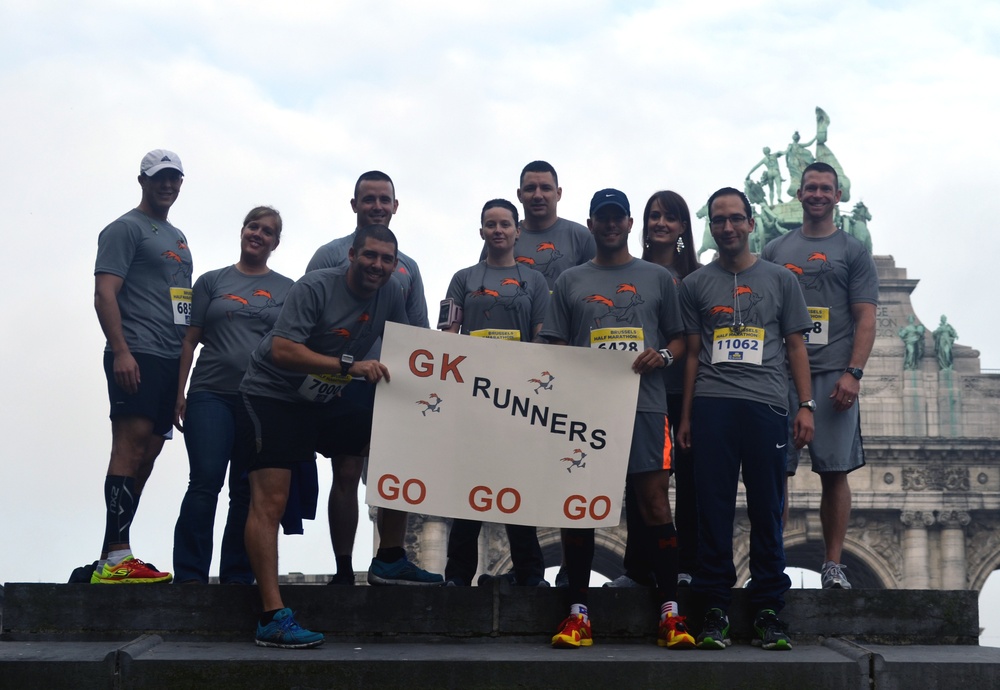 ‘GK Runners’ dash through Brussels