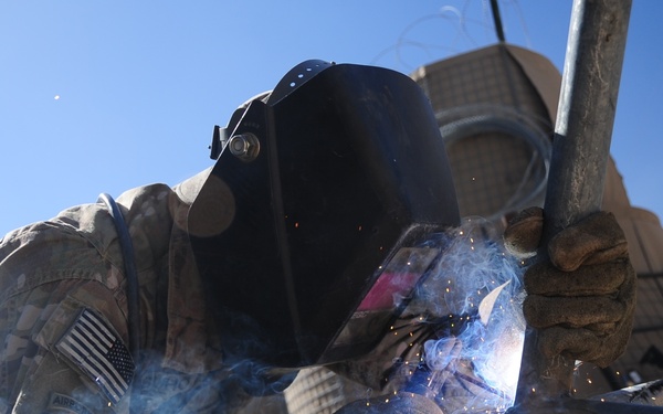 Currahee shows welding skills
