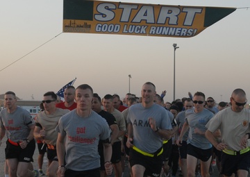 Soldiers of the 371st SB organize shadow Dublin, Ohio, 5K to honor fallen Ohio Guardsmen