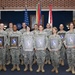 Group TUSAB reenlistment takes place at Brucker Hall