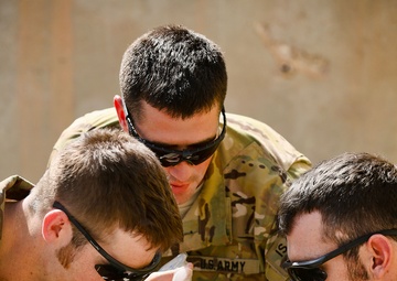SECFOR medevac training in Uruzgan