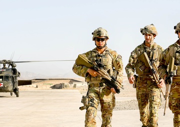 SECFOR medevac training in Uruzgan