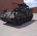 Historic Armored Vehicle delivered to Ithaca Armory on Wednesday for display