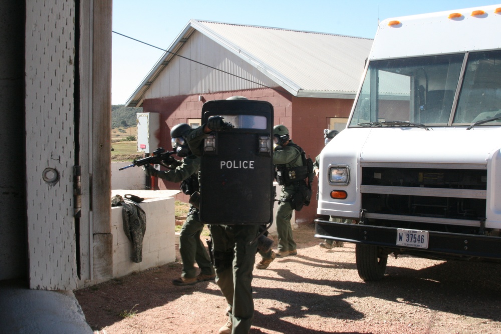 SRT trains for unexpected threats