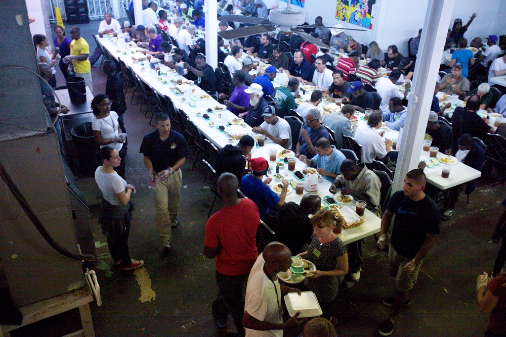 Serving Country and Community: Marines give their time to help New Orleans’ homeless