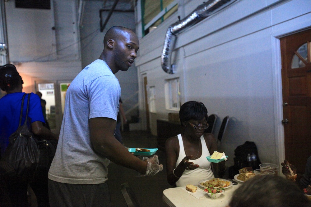 Serving Country and Community: Marines give their time to help New Orleans’ homeless