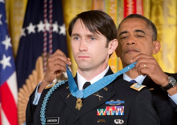 Medal of Honor ceremony in honor of former Capt. William D. Swenson