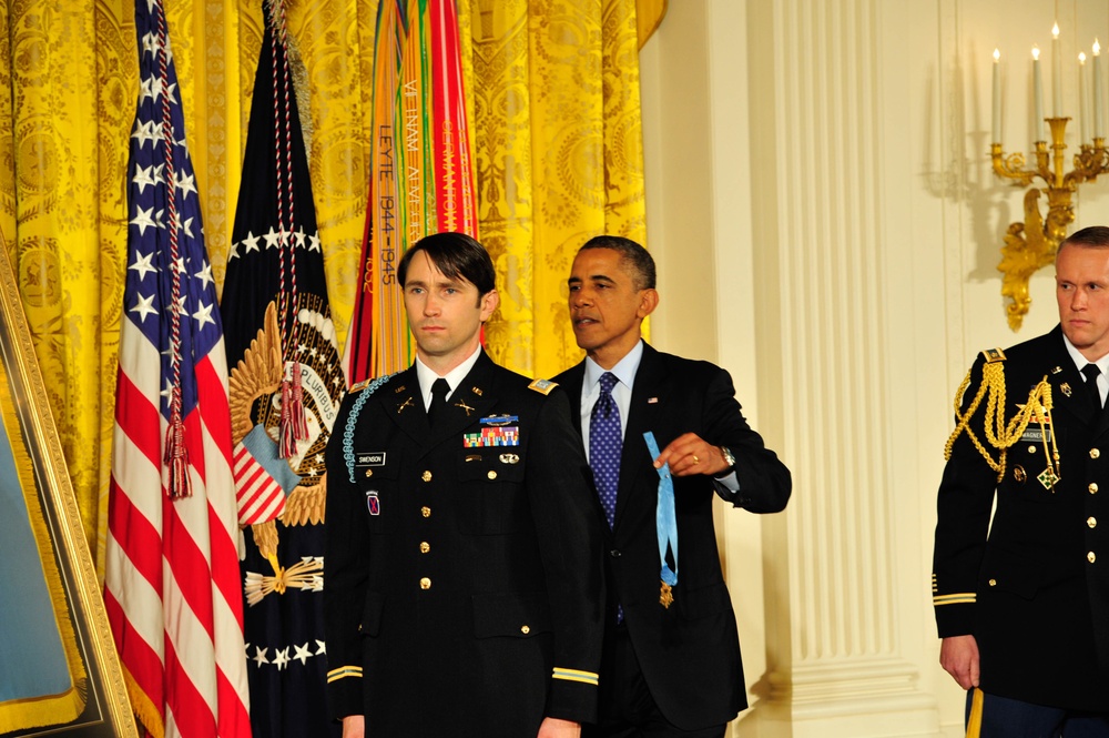 Capt. William D. Swenson Medal of Honor Ceremony