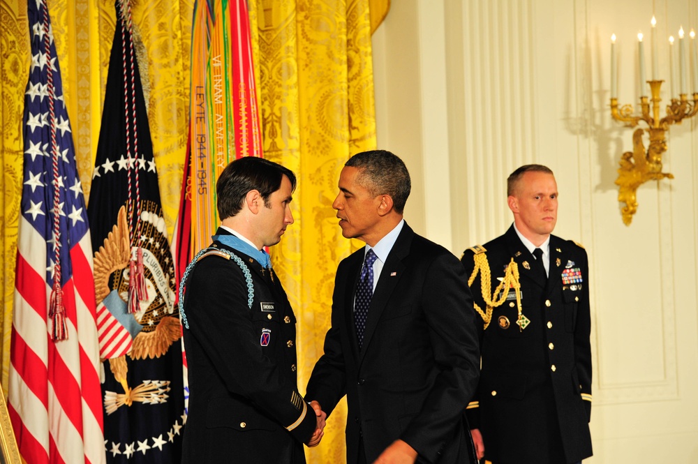 Capt. William D. Swenson Medal of Honor Ceremony