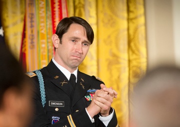 Medal of Honor ceremony in honor of former Capt. William D. Swenson
