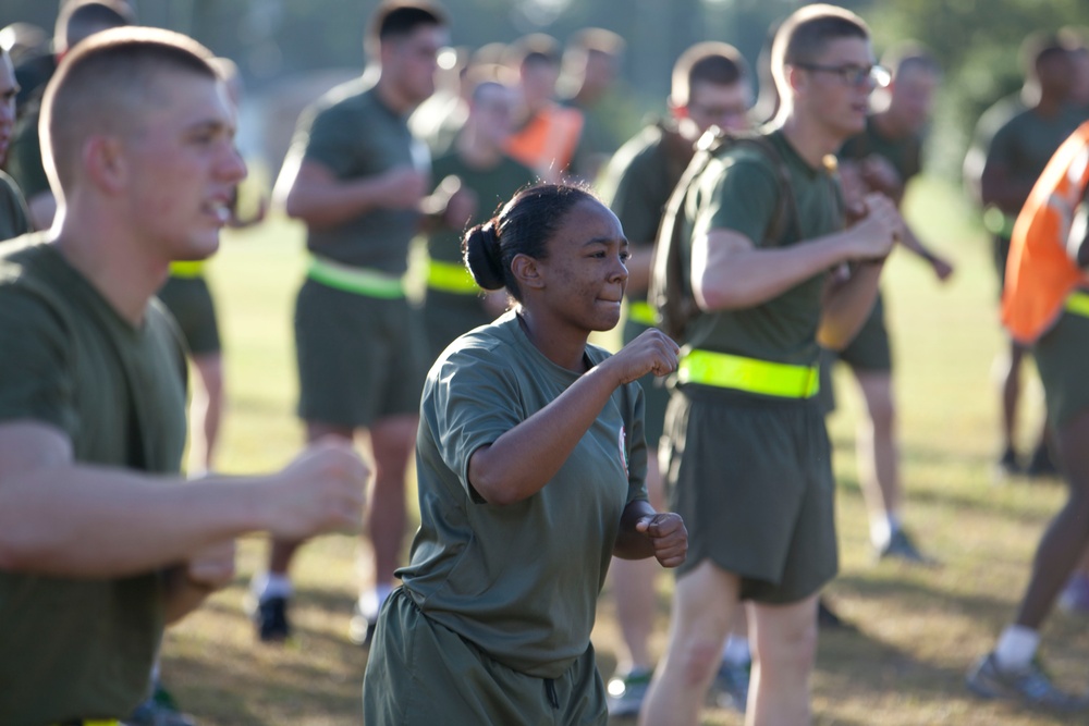 School of Infantry-East Battalion Physical Training