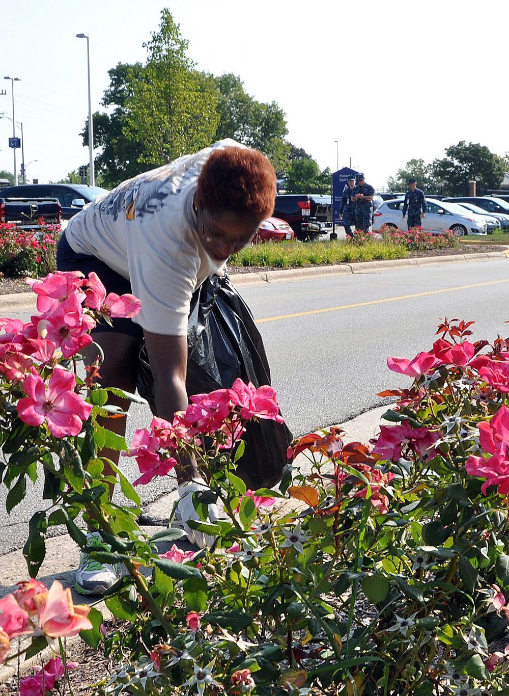 Chief selects gather trash around Lovell FHCC