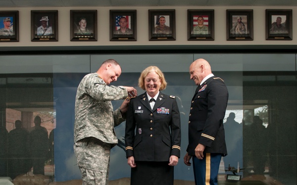 Col. Anne E. Young promotion