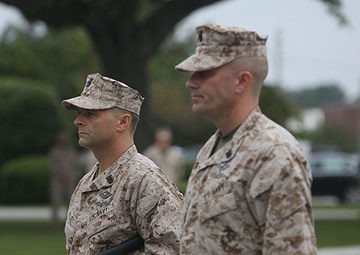 2nd MLG holds change of charge ceremony