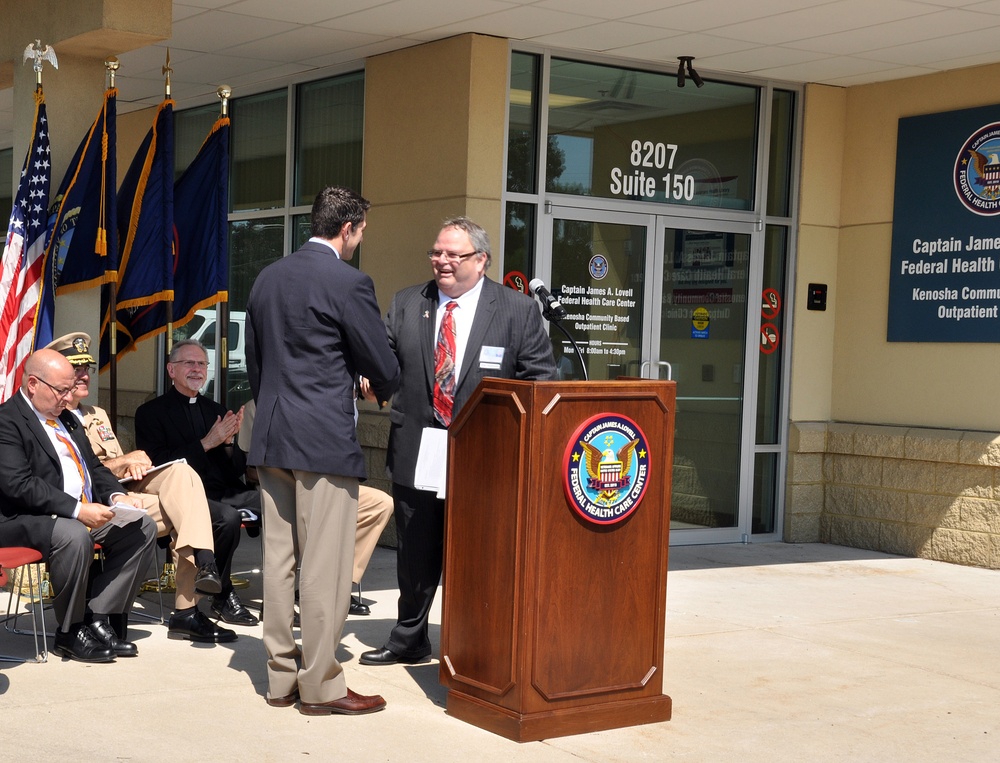 US Rep. Ryan helps cut ribbon on expanded Kenosha clinic