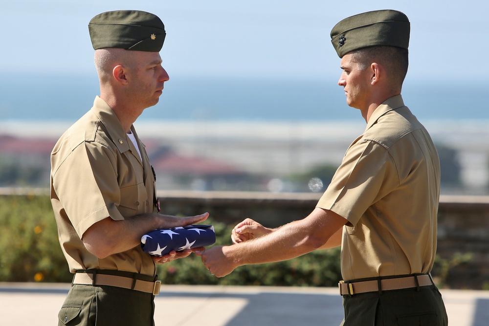 Always a Marine: major retires after 20 years of service