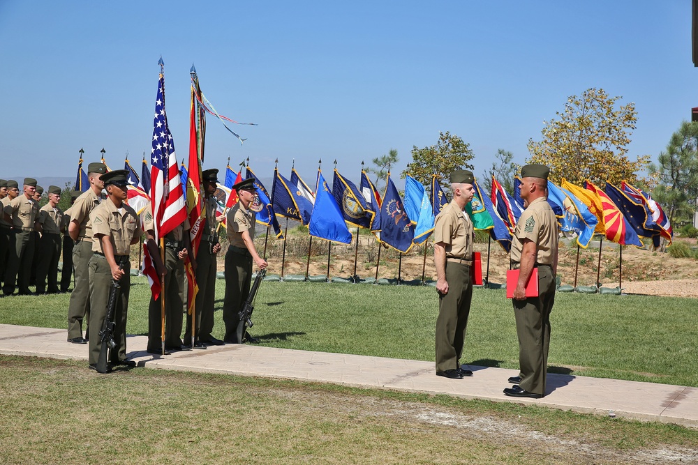 Always a Marine: major retires after 20 years of service