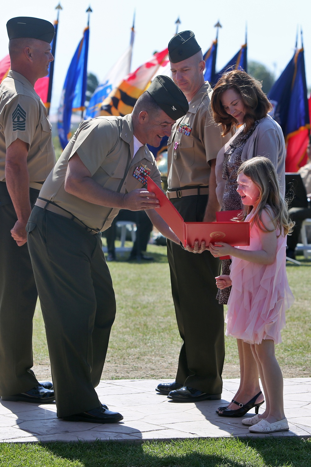 Always a Marine: major retires after 20 years of service