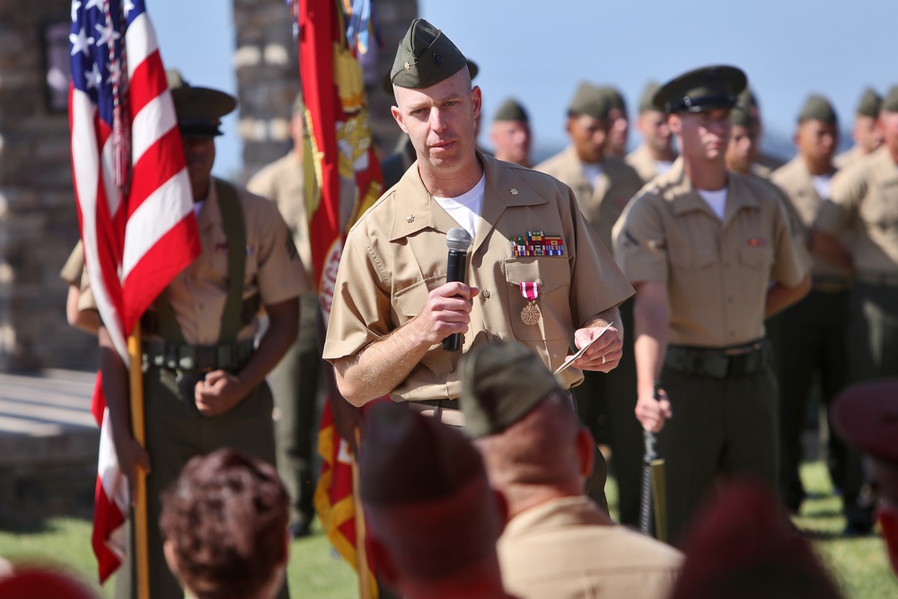 Always a Marine: major retires after 20 years of service