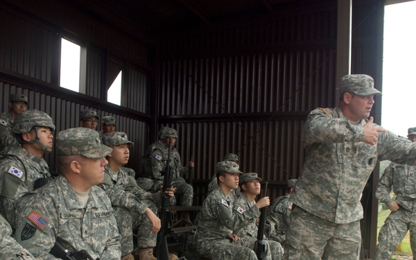Soldiers set their sights on pop-up targets