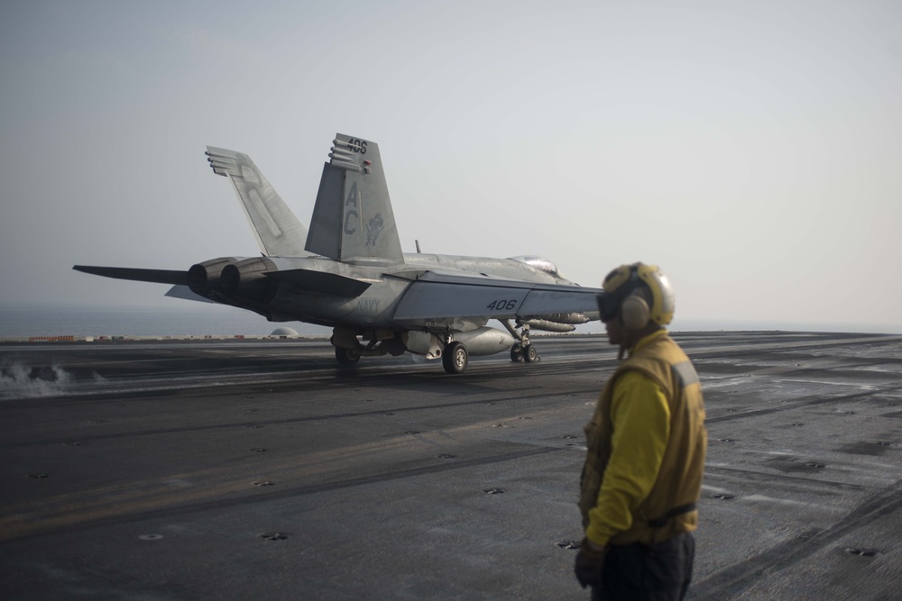 USS Harry S. Truman flight deck operations