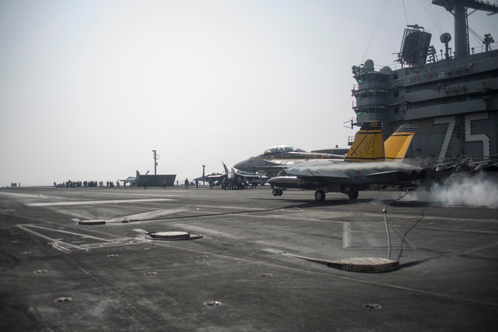 USS Harry S. Truman flight deck operations