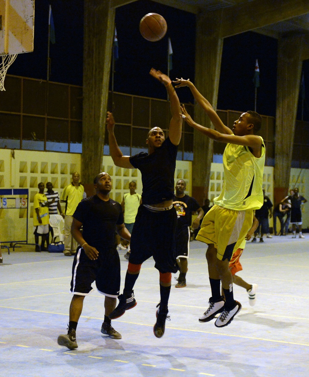 American-Djiboutian basketball game