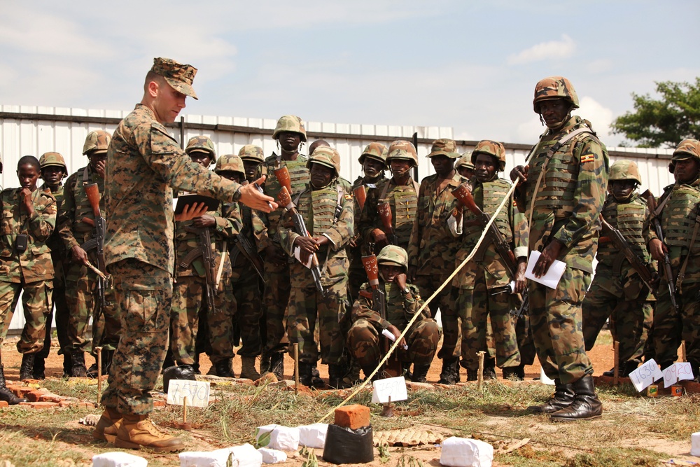 Marines, Sailors complete training in Uganda