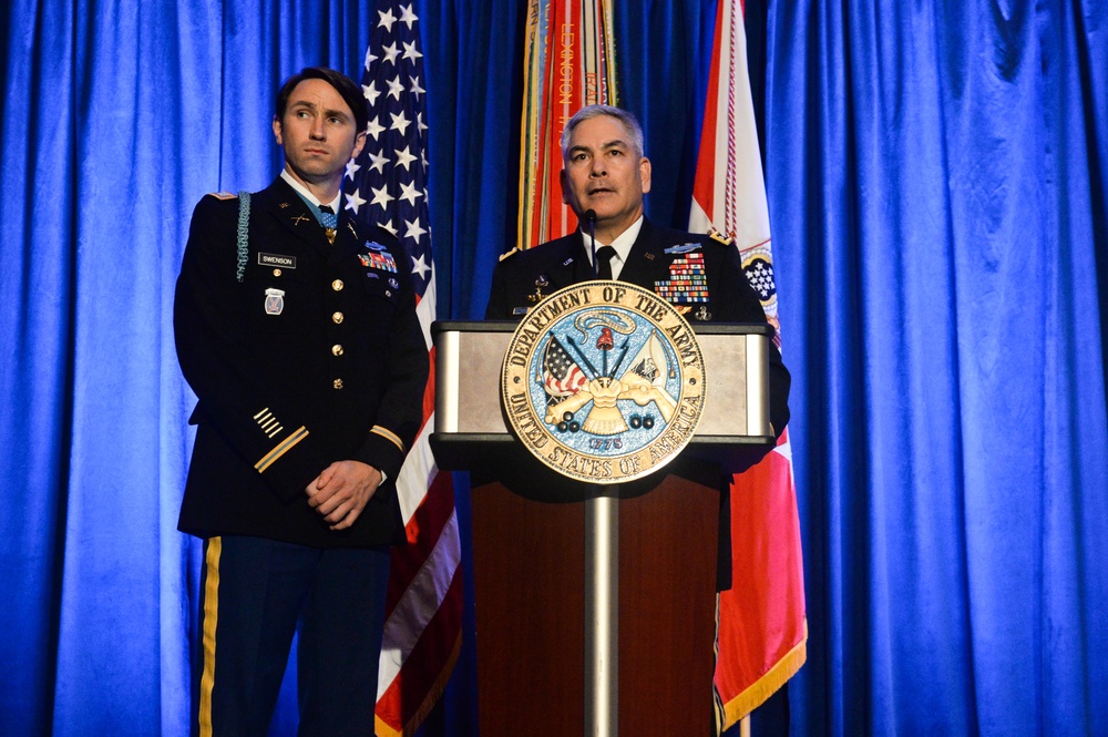 Capt. William D. Swenson Medal of Honor/ Hall of Heroes Induction Ceremony