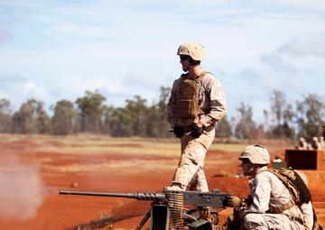 ‘Lava Dogs’ machine gunners conduct weapons package training