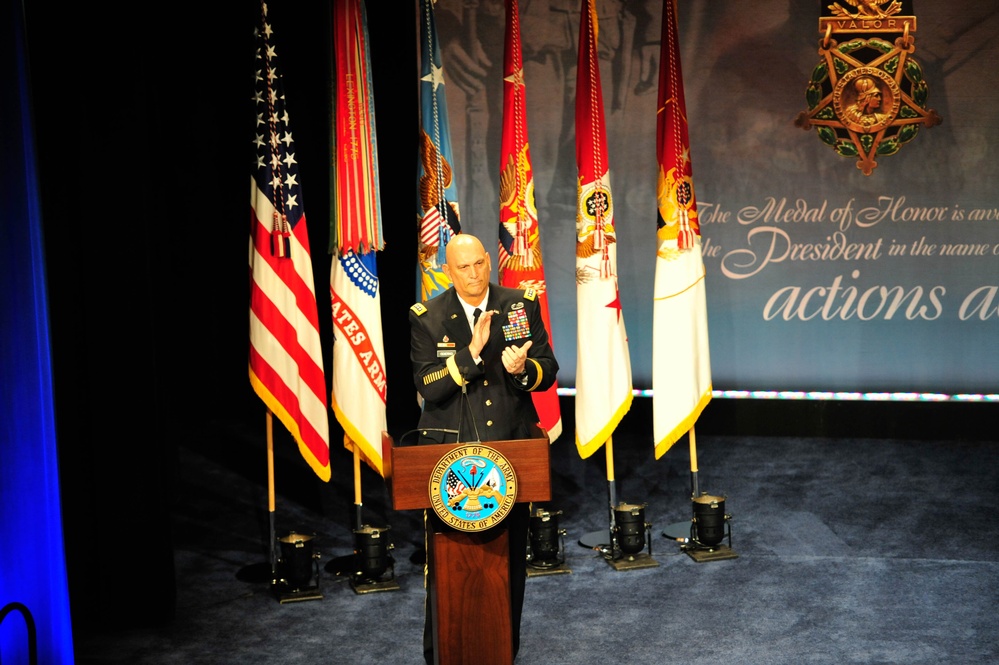 Army Capt. William D. Swenson, Medal of Honor Ceremony