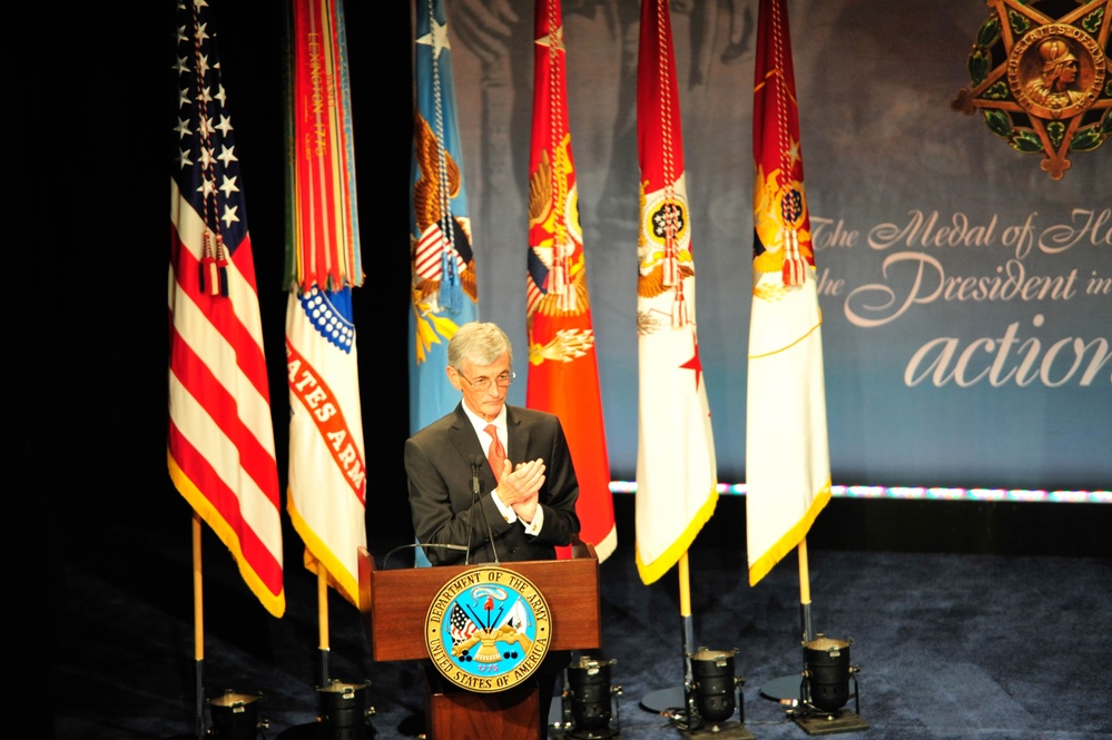 Army Capt. William D. Swenson, Medal of Honor Ceremony