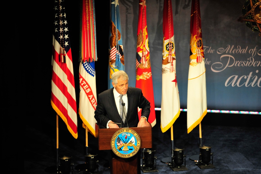 Army Capt. William D. Swenson, Medal of Honor Ceremony