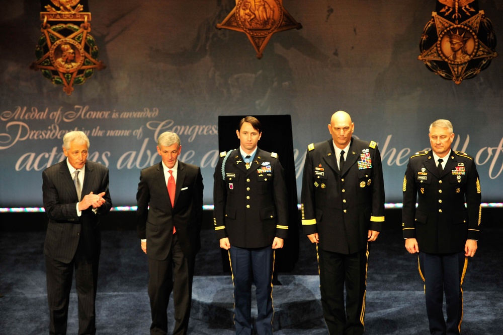 Army Capt. William D. Swenson, Medal of Honor Ceremony