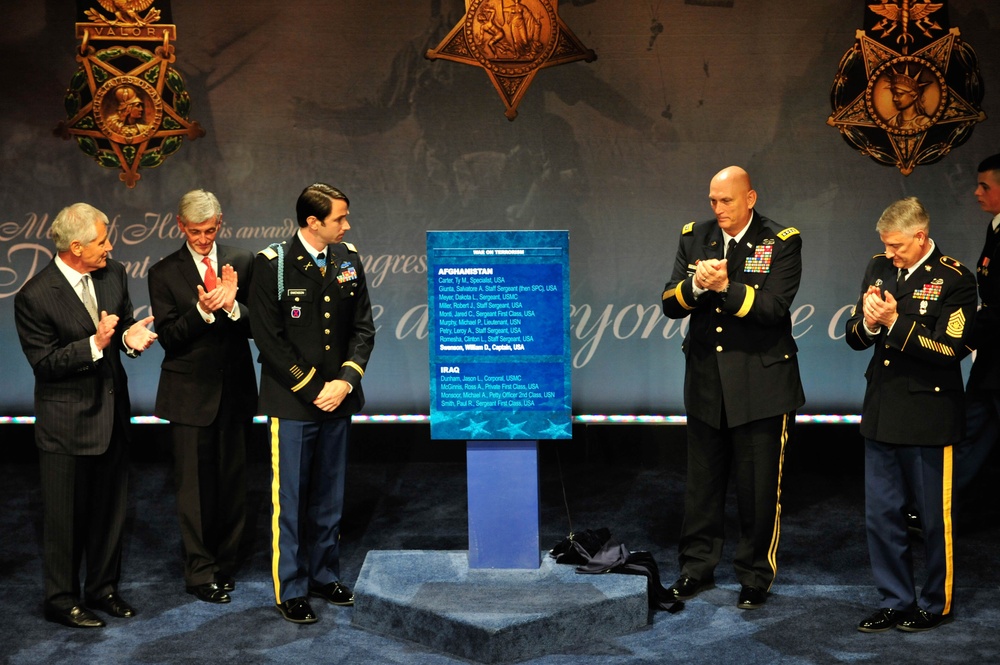 Army Capt. William D. Swenson, Medal of Honor Ceremony