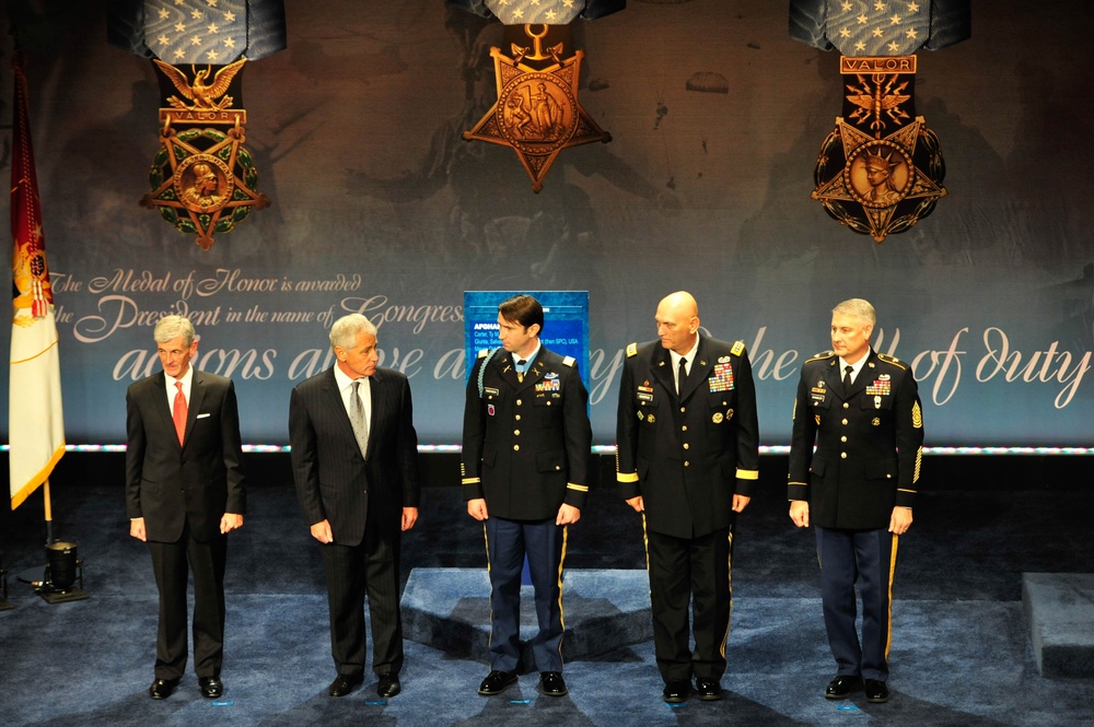 Army Capt. William D. Swenson, Medal of Honor Ceremony