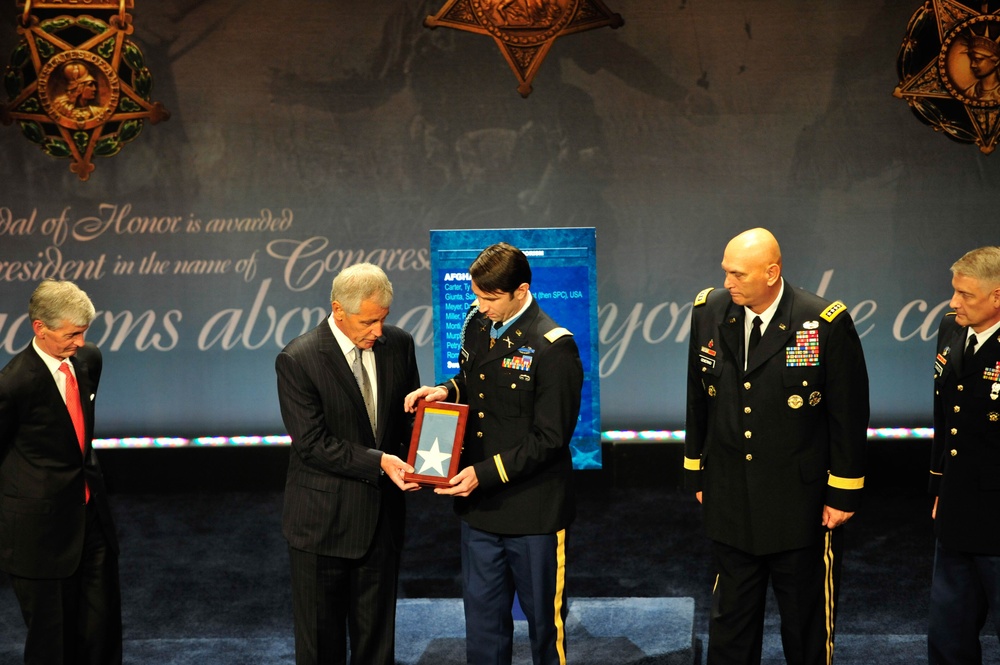 Army Capt. William D. Swenson, Medal of Honor Ceremony