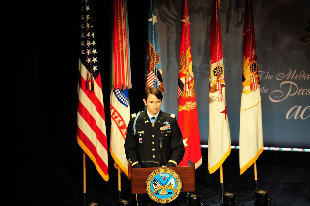 Army Capt. William D. Swenson, Medal of Honor Ceremony