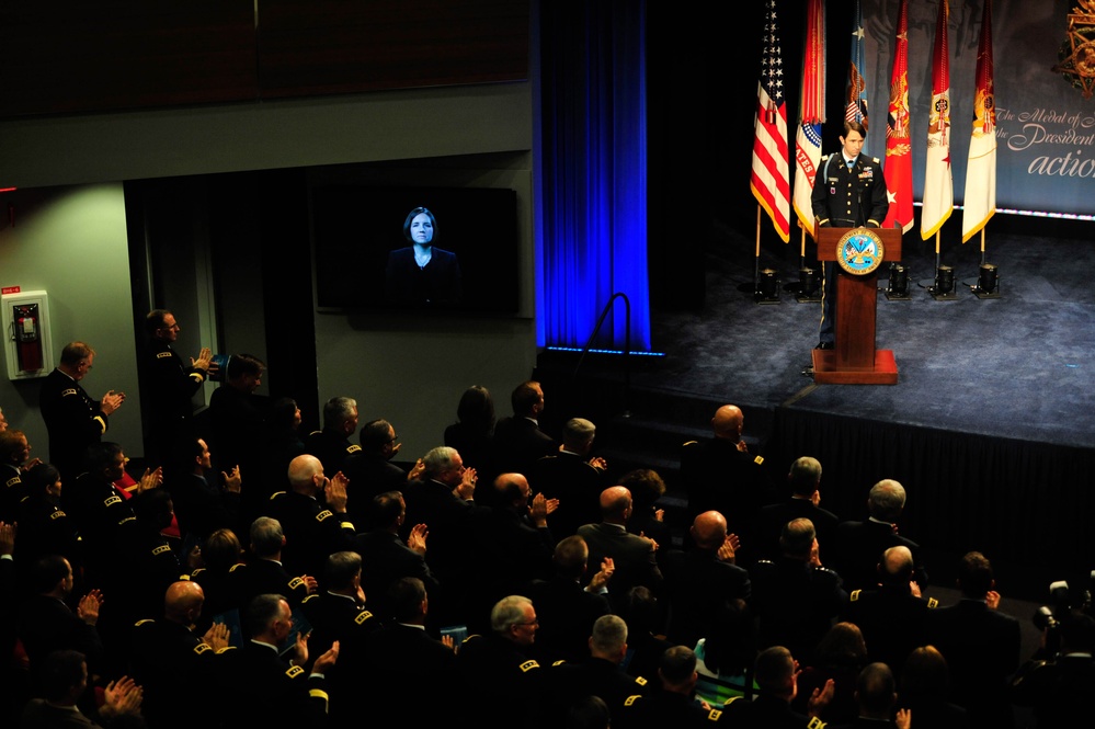 Army Capt. William D. Swenson, Medal of Honor Ceremony