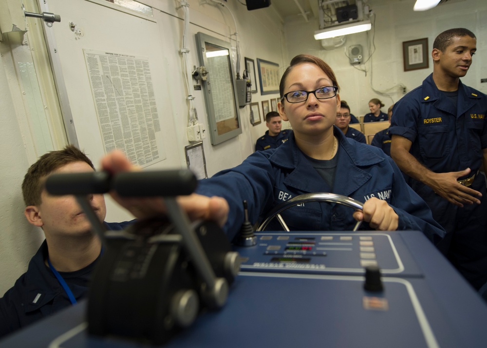 USS Bulkeley operations