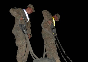 ‘Black Jack’ support platoon makes sling loading look easy