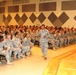 US Army Pacific senior enlisted leader conducts town hall meeting with Soldiers in Japan